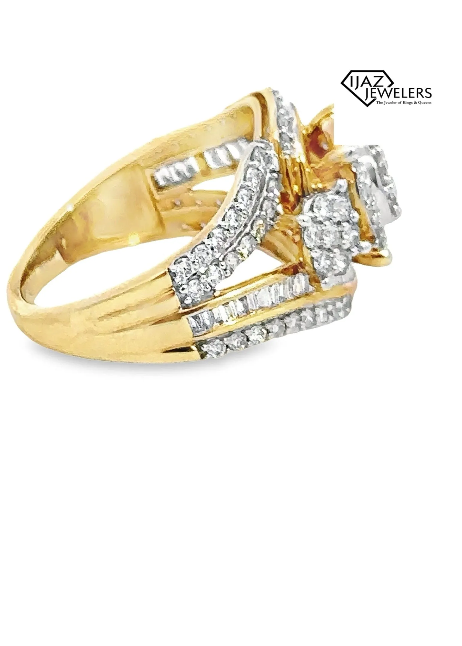 10K Gold 1.45 CTW Diamond Ladies Ring