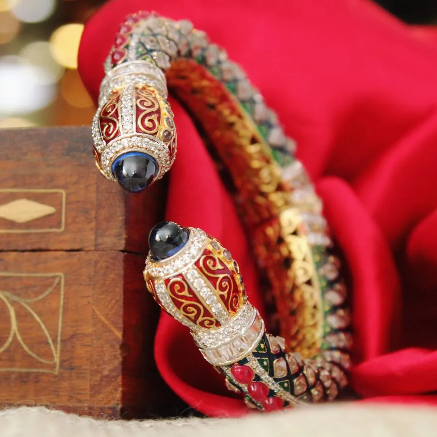 Bangle with Polkies and Chetum