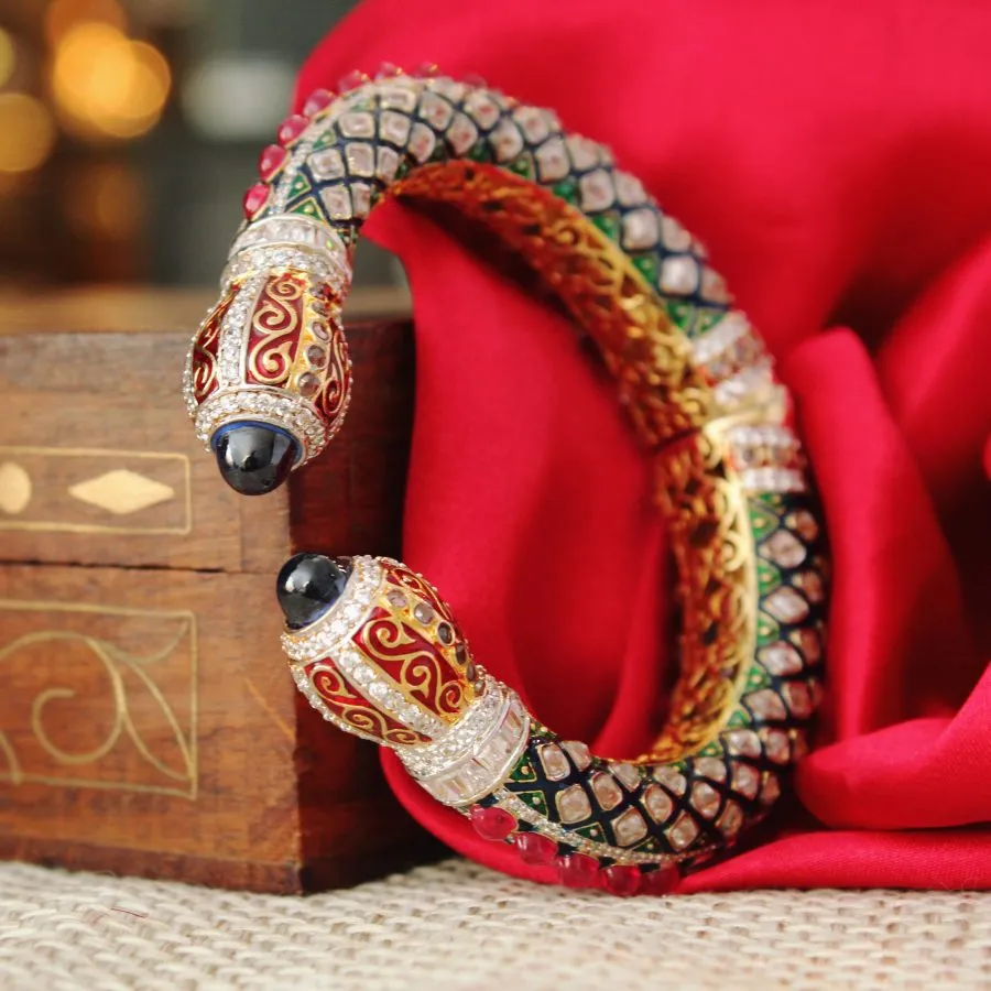Bangle with Polkies and Chetum