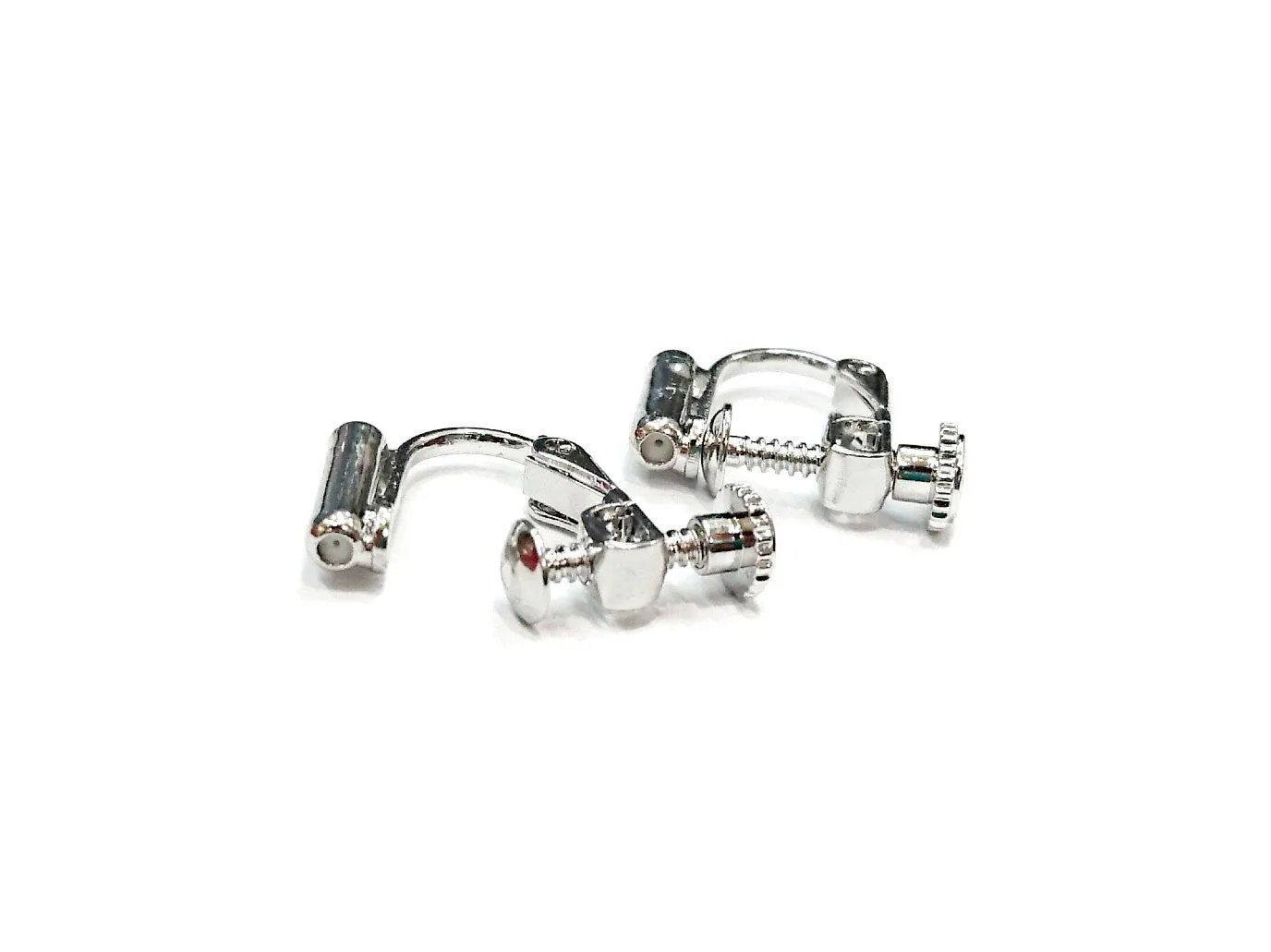 Earring, Clip On, Brass, Price Per Pair | 銅耳夾, 耳針轉耳夾, 1對