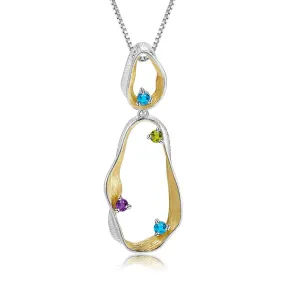 Multi Color Pendant Necklace Multi Color Pendant Necklace