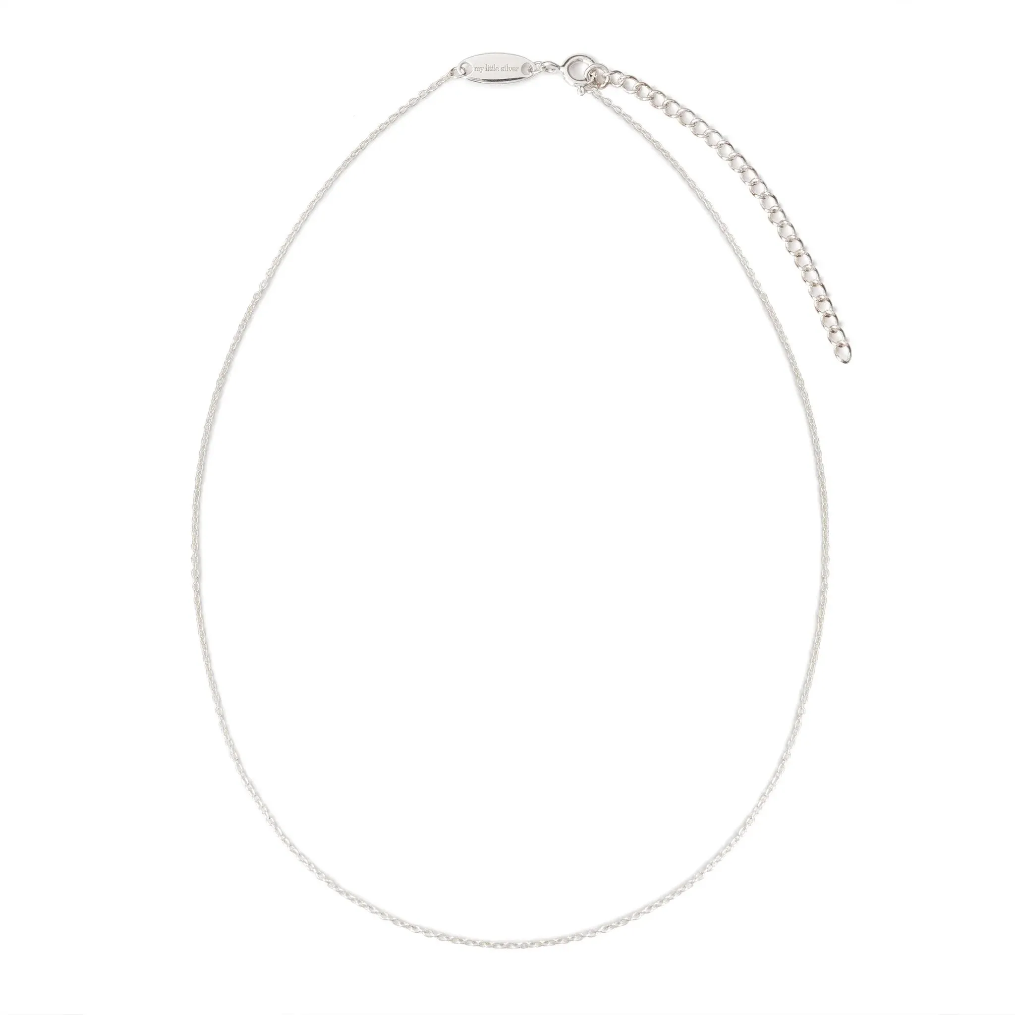 My Little Silver Sparkle Heart Pendant & Necklace - Sterling Silver