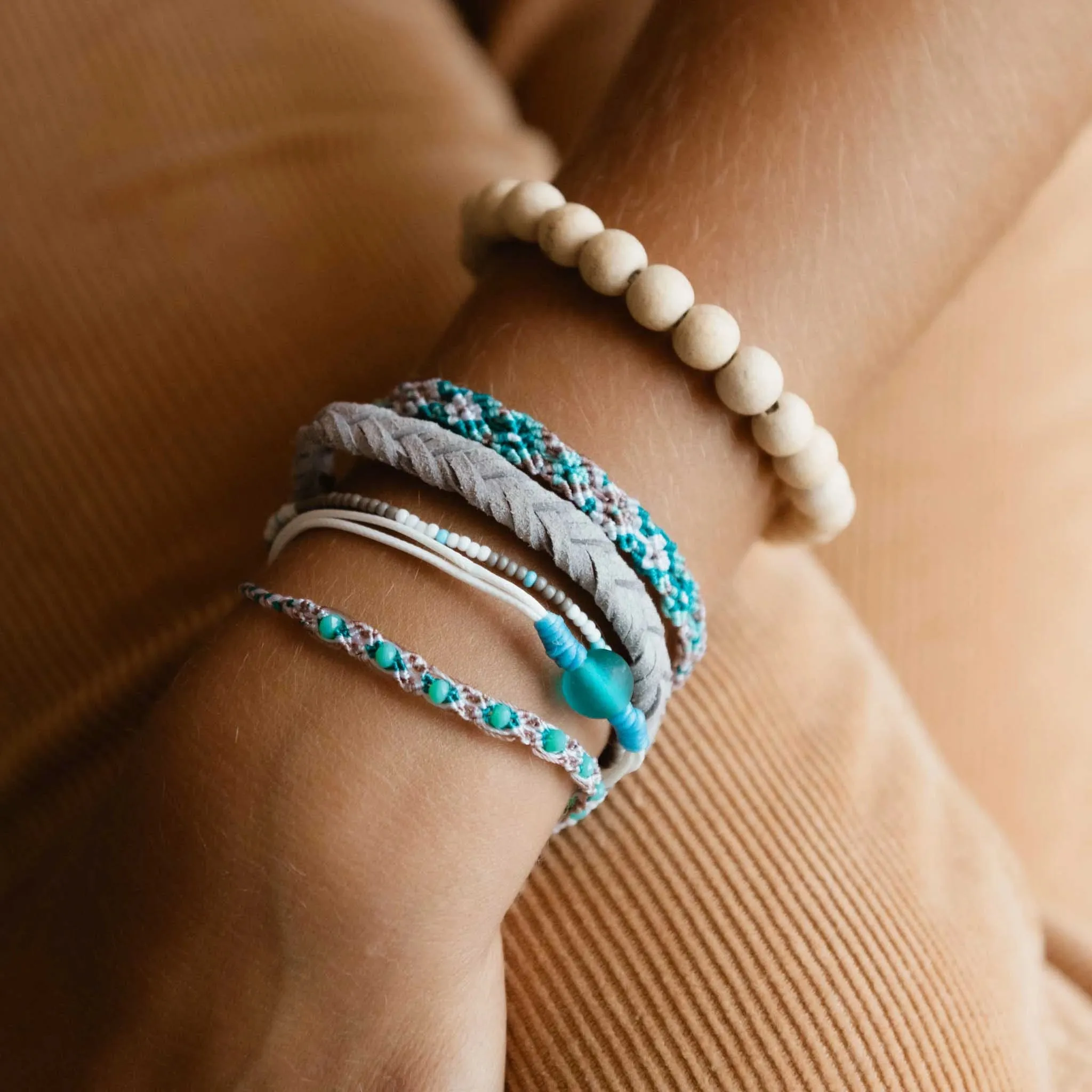 Rhossili Bay Surf Bracelet Set