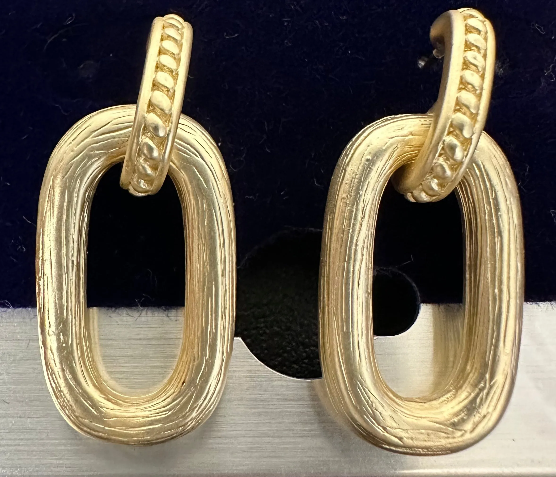 Squoval Drop Earrings